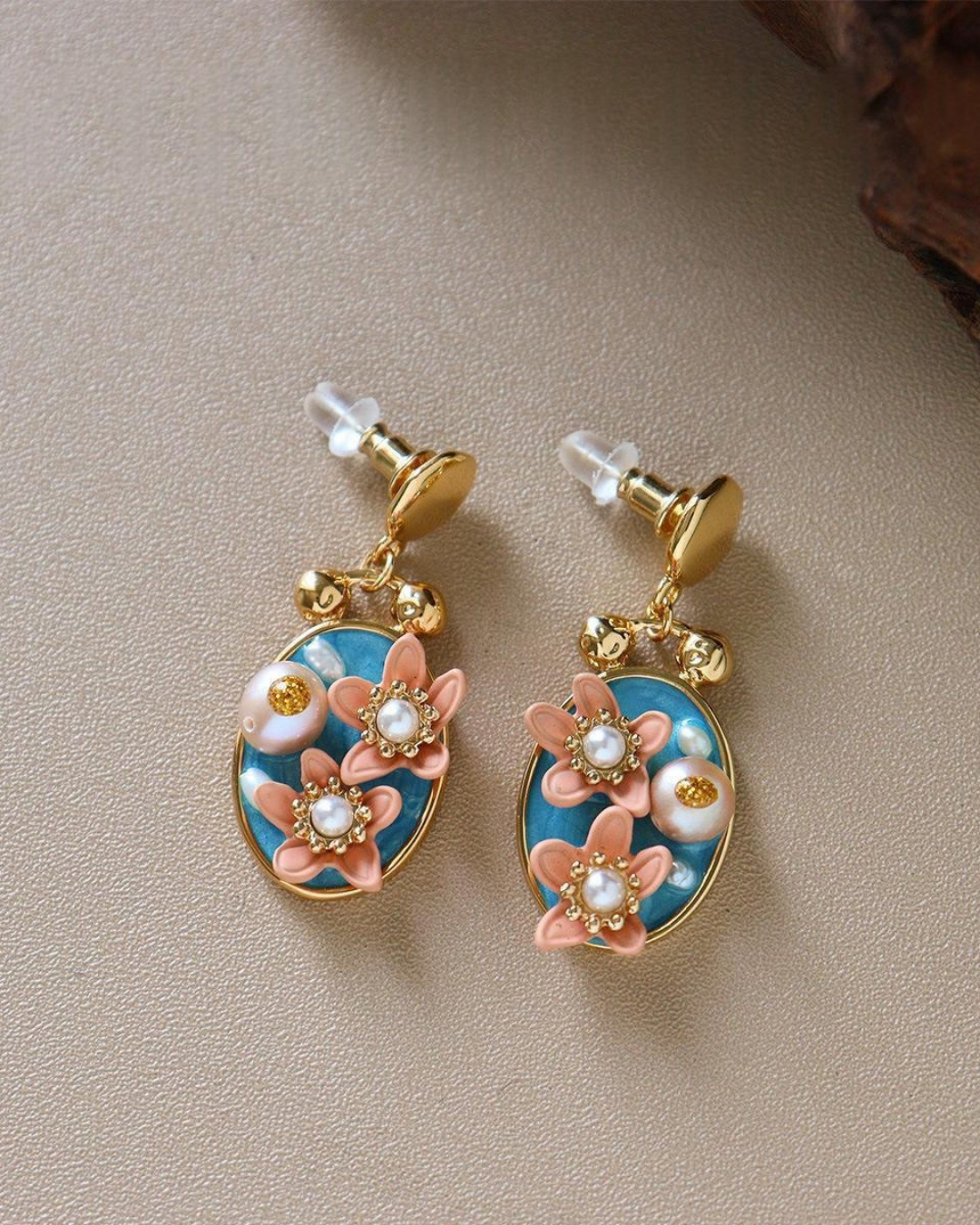 Jardin Pearl Bloom Drop Earrings