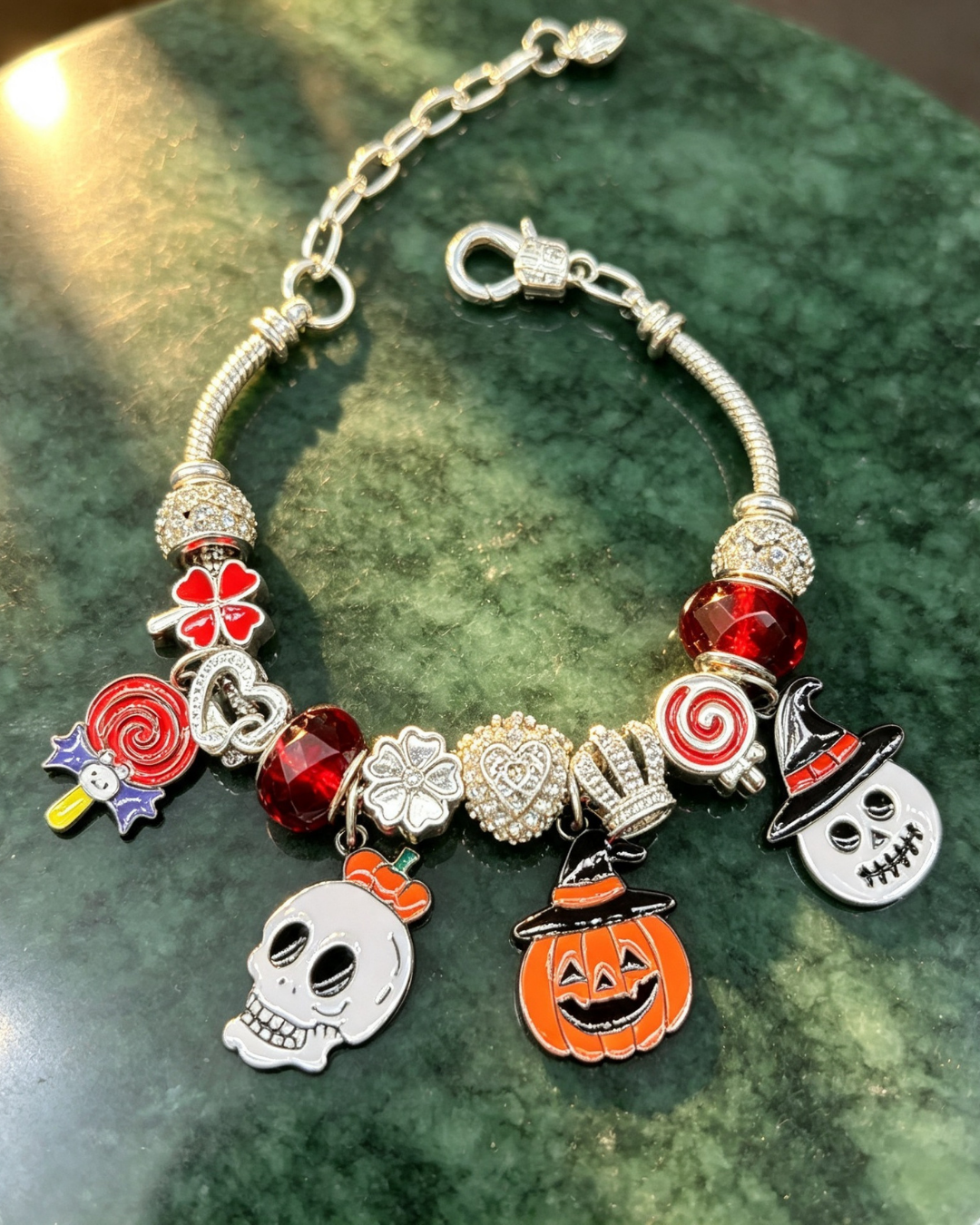 Enchanted Halloween Charm Bracelet