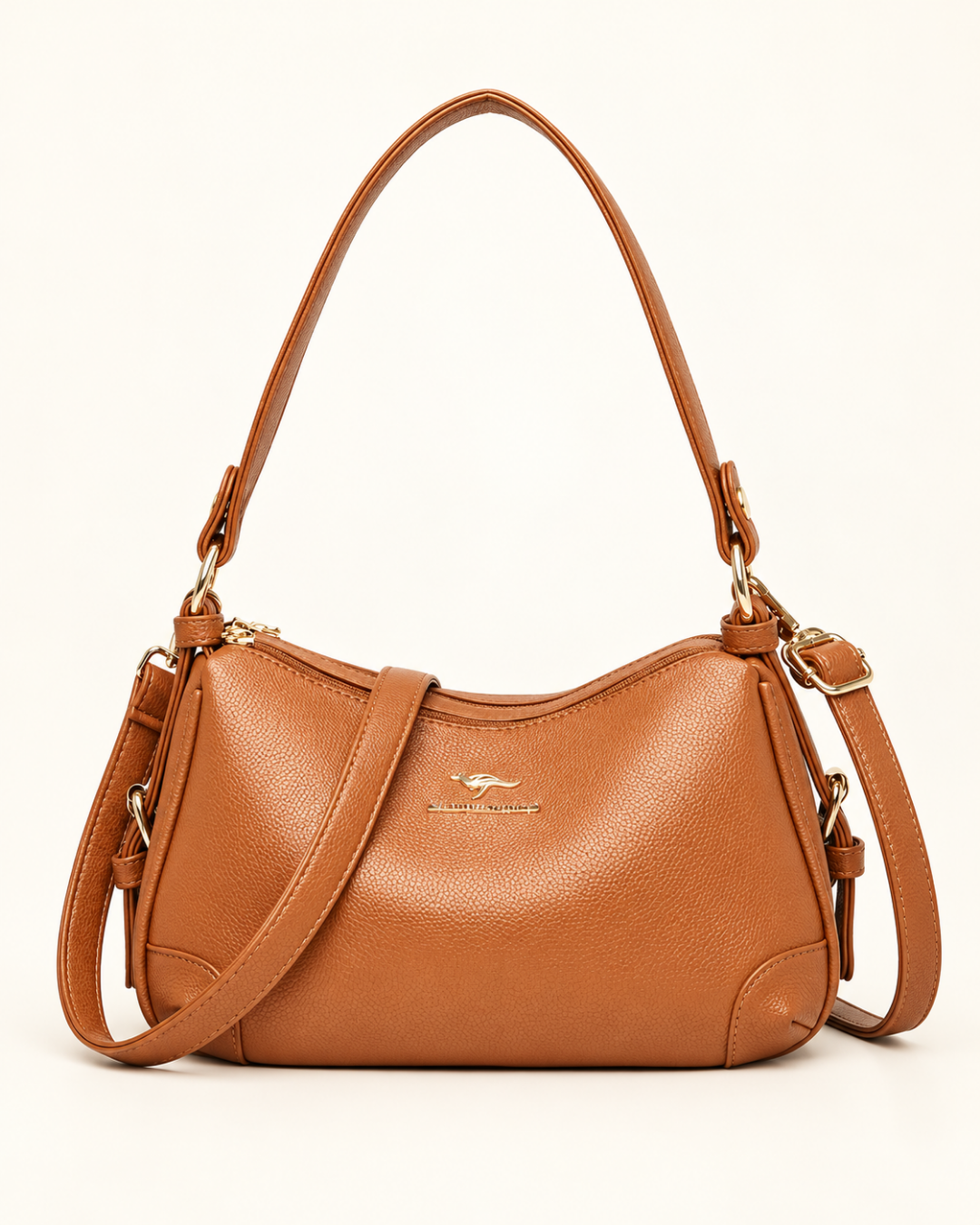 Elara Pebbled Crossbody Bag