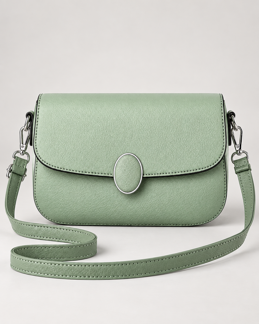 Celeste Oval Detail Crossbody Bag