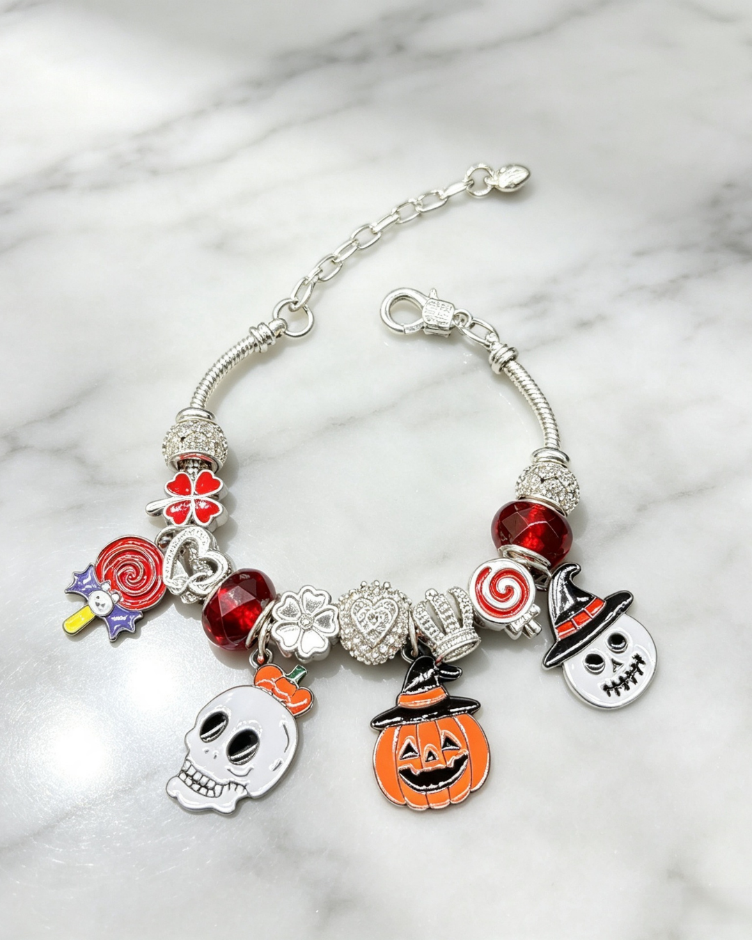 Enchanted Halloween Charm Bracelet