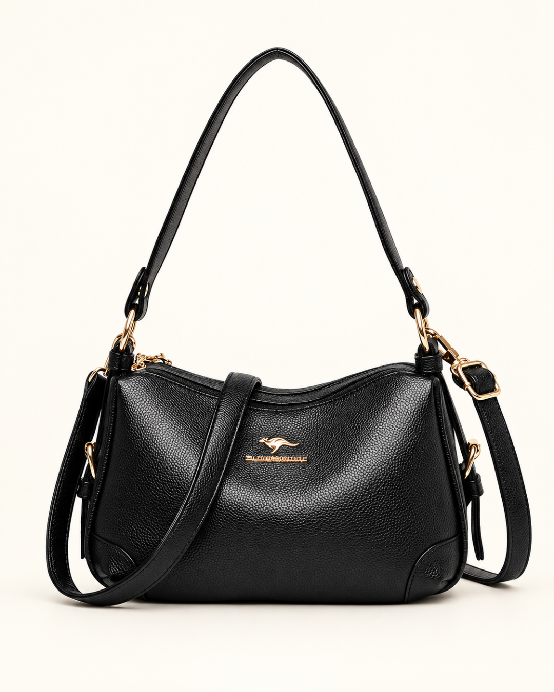 Elara Pebbled Crossbody Bag