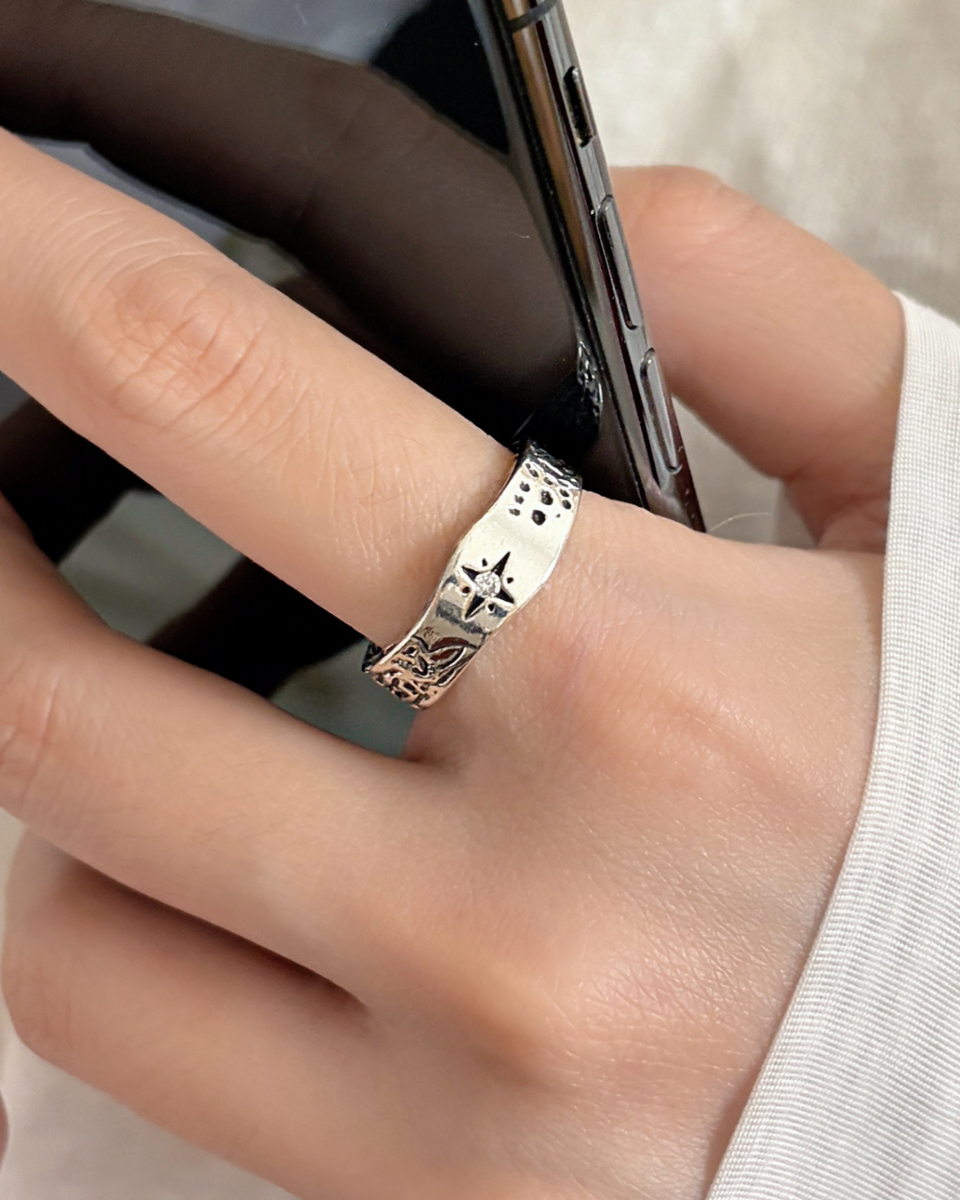 Celestial Star Adjustable Ring