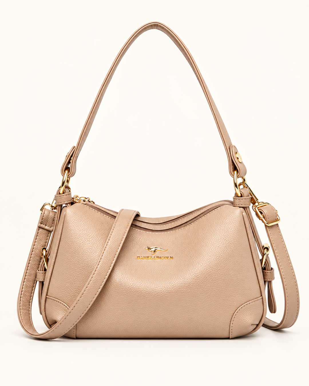 Elara Pebbled Crossbody Bag