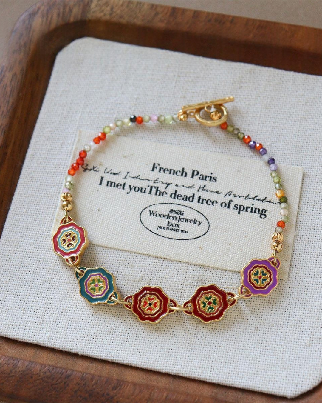 Riviera Mosaic Beaded Necklace & Bracelet