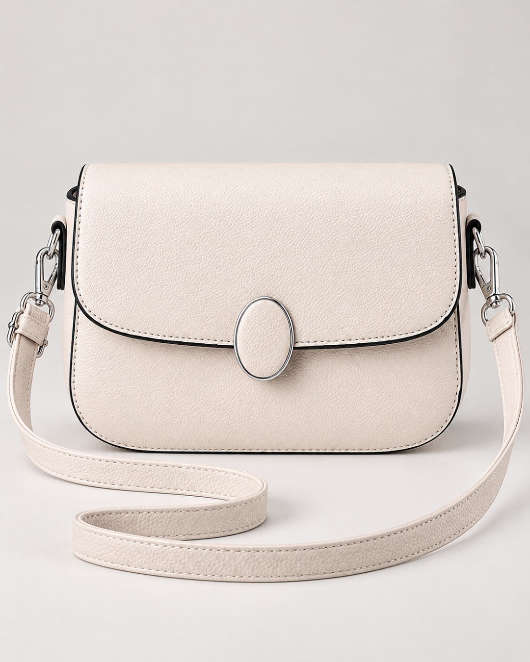 Celeste Oval Detail Crossbody Bag