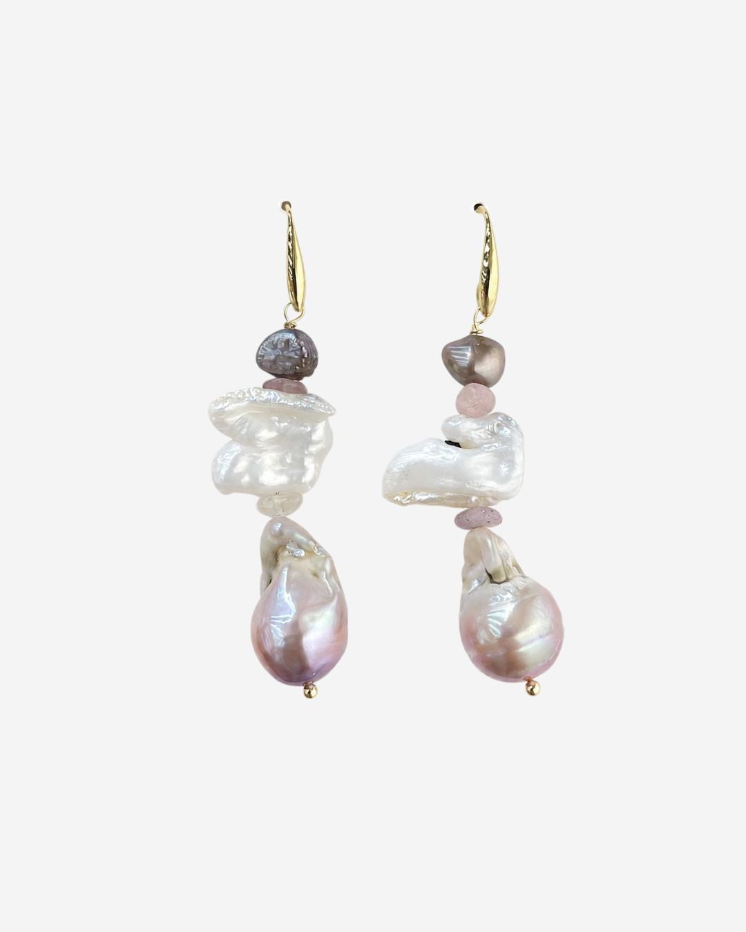 Isadora Baroque Pearl Drop Earrings